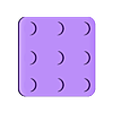 Encastrer 1 planche.stl Simple embedding 1 or sudoku 3x3