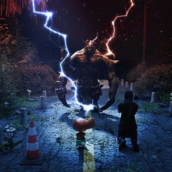 render-terminado.jpg OBJ file Horror scene made with blender・3D printing model to download