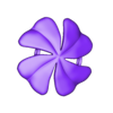 plant.stl Clover Hairpin