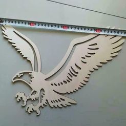 eagle-7.jpg Fichier 3D aigle découpé au laser et imprimé en 3d・Modèle pour imprimante 3D à télécharger