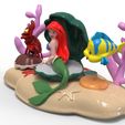 LittleMermaidDiorama.321.jpg Little Mermaid Diorama 3D Sculpted