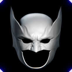Wo-Cl-11.png Archivo STL Wolverine estilo clásico capucha / casco・Diseño imprimible en 3D para descargar