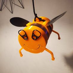 280545929_514066417127215_174732013890315499_n.jpg Free STL file Conserv' Bee and Cane 'LIBELLULE #UPCYCLINGFIVERR・3D printing model to download
