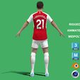 Vieira_5.jpg 3D Rigged Fabio Vieira Arsenal 2024