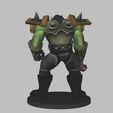 03.jpg Thrall - World Of Warcraft figure low poly