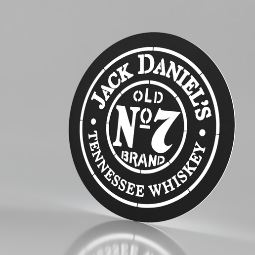 STL file JACK DANIELS LED・3D printable model to download・Cults