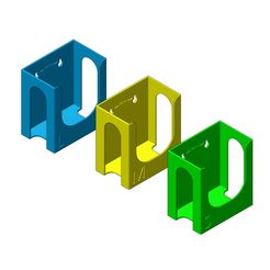 sml1.JPG Descargar archivo 3D gratis Soporte de pared para guantes desechables・Modelo para la impresora 3D, indyskyz