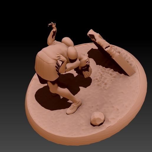 ZBrush Document3.jpg possessed cheerleader