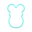 1.png Mouse Peep Cookie Cutters | STL Files