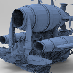 untitled.3413.png OBJ file Genma Zeppelin 2・Design to download and 3D print, aramar