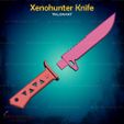 4.jpg Xenohunter Knife Cosplay Valorant - STL File 3D print model