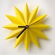 lowres_HR4FXIY15R.jpg Fichier STL gratuit Sunburst Mini Wall Clock・Design pour impression 3D à télécharger