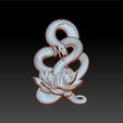 snakeLotusPendant2.jpg snake pendant model of bas-relief