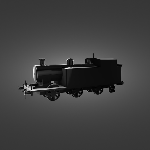 😤 LB&SCR E2 class 0-6-0T steam locomotive・ STL File for ・Cults