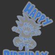 Dragon-Ball-Cake-Topper.jpg Dragon Ball Goku Happy Birthday Cake Topper