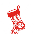 Untitled.png Christmas sock tree decoration