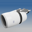 TN1-018 NACELLE MAIN ASSY WITH REVERSERS.png FUNCTIONAL THRUST REVERSER - TRENT 900