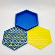 20221101_141651.jpg Hex Coaster Set (Single Extruder Print) VERSION MARQUÉE GRATUITE