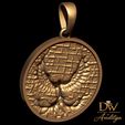 7.jpg Phoenix Medallion Firebird Pendant