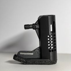 IMG_7890.jpg Free STL file Short CQB M4 Stock Airsoft・3D printer model to download