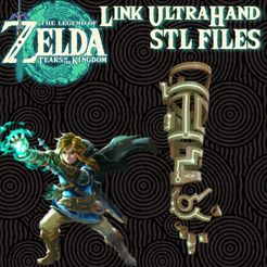 pre2.jpg 3D file Links Ultrahand Zelda Tears of The Kingdom・3D printing design to download