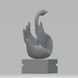 5.png Graceful Swan 3D print model