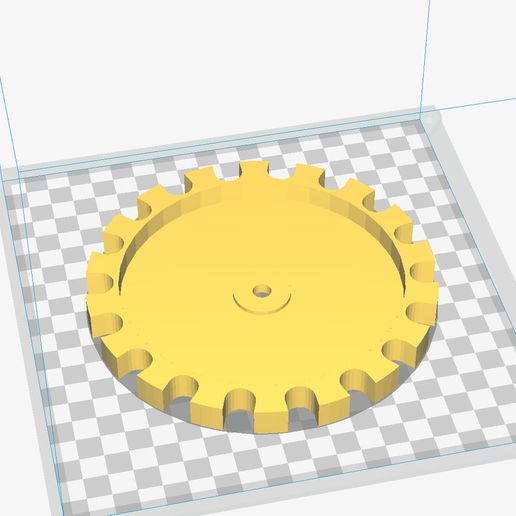 45 collator bullet feeder plate 3D model