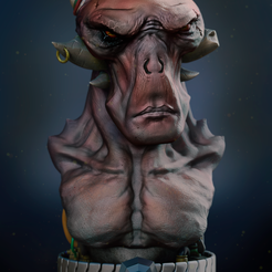 alien-with-stand-angry-high-detailed-model.png Alien - The First One