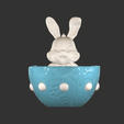 new-easter.png Easter Basket | Chocolate Holder | Detailed - No Supports Needed