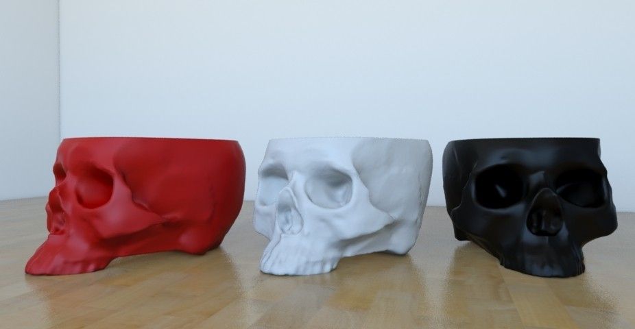 01.jpg Archivo STL gratuito skull plantpot・Idea de impresión 3D para descargar, tridimagina