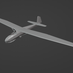 1.png SZD-15 Sroka Glider 1/72 Scale Model