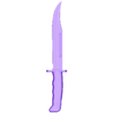 cuchillo tactico completo.STL Archivo STL cuchillo tactico Buck 120・Objeto imprimible en 3D para descargar