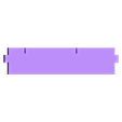 nanoraspicadev2-nanocabv2_panel_withholes_evidement.stl Nano Raspicade V2 for B+ and Pi2