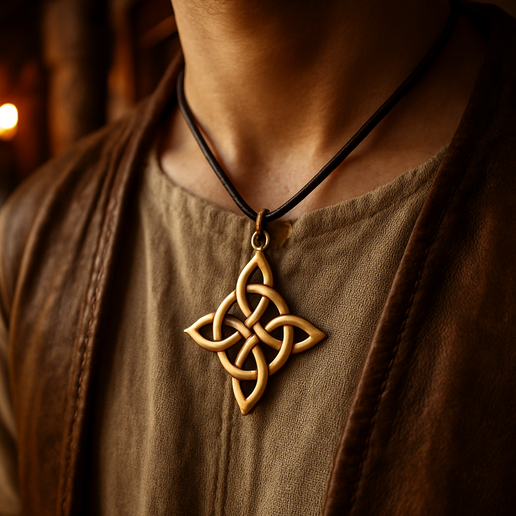 01-1.png Celtic Knot Pendant – Endless Unity Symbol