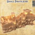 Small-Pirate-Fort3.jpg Small Pirate Fort 28 mm Tabletop Terrain