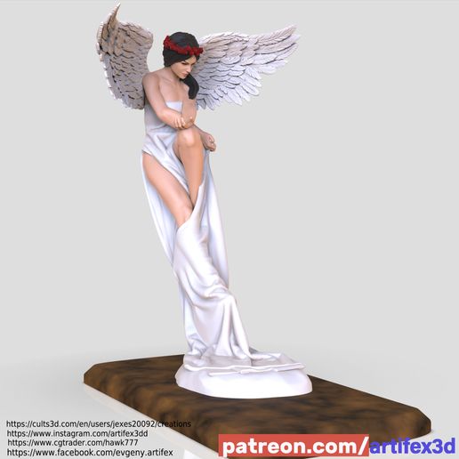 angel 3D model