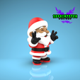 Santa-Clause-Peace-8.png Silly Santa Clause - Paz