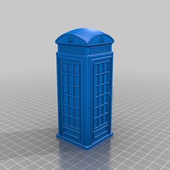 DetailedTelephoneBoxv2.png Fichier STL gratuit Géocache de la cabine téléphonique K2・Objet à télécharger et à imprimer en 3D