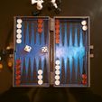 _1031965-RW2_DxO_DeepPRIME.jpg Chess / Backgammon Foldable Portable Board (Pawns Included)