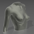 03.png STL file Bust 01・3D printer model to download