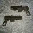 Silver1.jpg Silverhand Cannon1:12 Action Figure Exotic Handgun Accessory