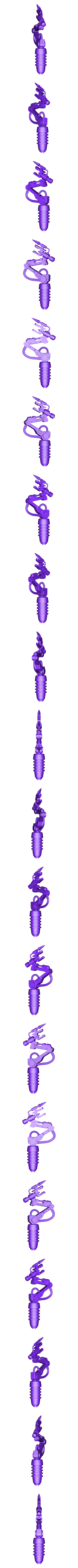 VehicleServoArm.stl Servo-braço, Andarilho de areia