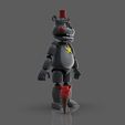 Lefty.972.jpg FIVE NIGHTS AT FREDDY'S LEFTY ARTICULATED FIGURE AND EXTRA LEG FOR FOXY