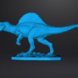 jp3spinosaurusstatue11.jpg JP3 ESPINOSSAURO FIGURA ESTÁTUA MODELO DINOSSAURO VIDA SELVAGEM