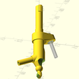 openscad.png Nikko Barracuda X front damping rods