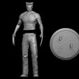 17.jpg Wolverine Logan By Hugh Jackman Marvel Comics Model Printing Miniature Assembly File STL for 3D Printing FDM-FFF DLP-SLA-SLS