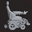 Wheel-Chair-5.png Electronic Wheelchair 3D print model