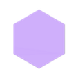 Blank.stl Hexagon World Map