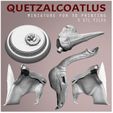 -OATLUS MINIATUR Pterosaur Quetzalcoatlus Miniature