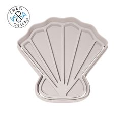 Summer03.jpg STL file Seashell - Summer (no 3) - Cookie Cutter - Fondant - Polymer Clay・3D printer model to download